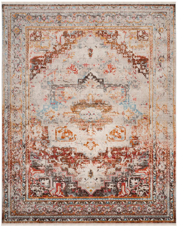 Safavieh Vintage Persian 438 Flat Weave Transitional Rug IIX Cream / Multi VTP438A-8