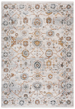 Safavieh Vintage Elegant Transitional Area Rug In Ivory And Grey With Rust Accents For Stylish Decor Ivory ,Grey Rust Polyester Pile Vtr502a-5