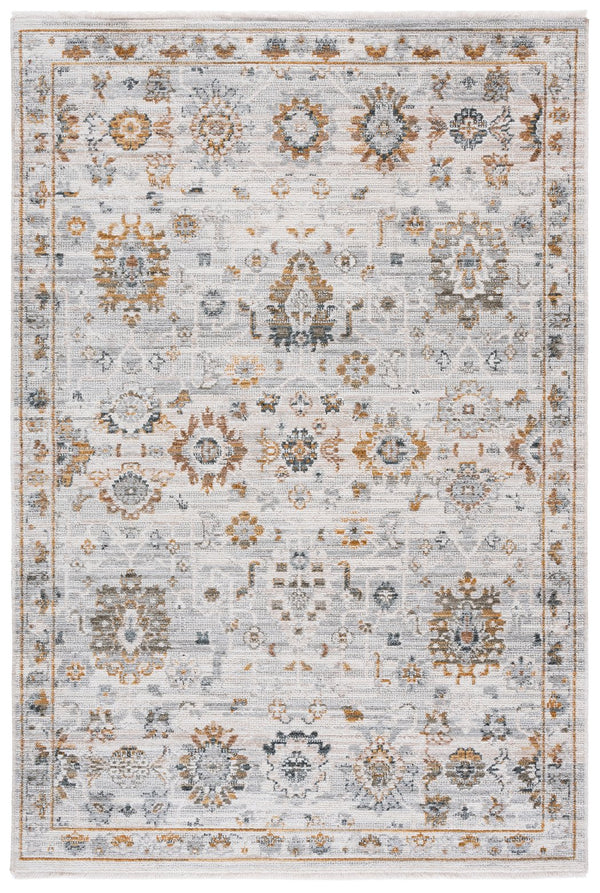 Safavieh Vintage Rosewood 506a Area Rug - Elegant Ivory & Grey Rust Design, 5'3" X 7'3" For Cozy Spaces Ivory ,Grey Rust Polyester Pile Vtr506a-5