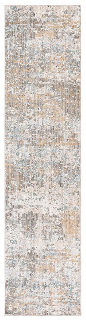 Safavieh Vintage Turkish-Made Area Rug In Muted Grey Beige-Blue — Transitional Low-Pile, Durable Elegance 8'-0" x 9'-6" VWD202F-8