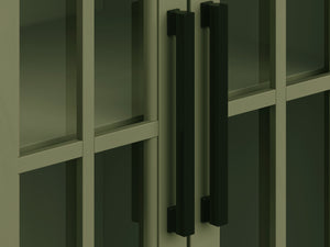 Legends Furniture Bridgevine Home Vineyard 97 Inch Fireplace Tv Stand Console For Tvs Up To 100 Inches, Sage Green And Fruitwood Finish Sage And Fruitwood, Green Poplar Solids And Okoume Veneers Vy5410.Sfl