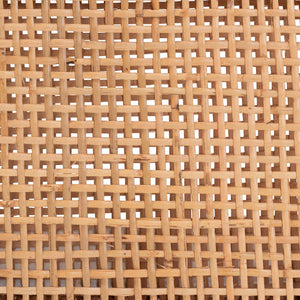 Bali & Pari Vivan Handwoven Rattan Bench with Cushion for Entryway Bedroom or Coastal Living