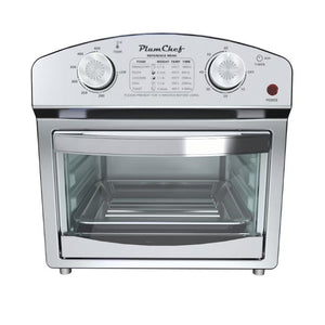English Elm 12.5 Quart Stainless Steel Countertop Convection Oven with Seven Cooking Modes 1500W W1002P292361