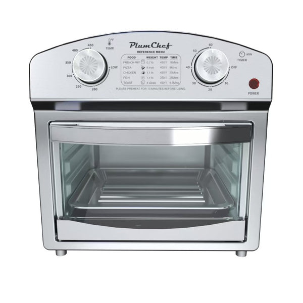 English Elm 12.5 Quart Stainless Steel Countertop Convection Oven with Seven Cooking Modes 1500W W1002P292361