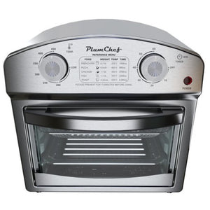 English Elm 12.5 Quart Stainless Steel Countertop Convection Oven with Seven Cooking Modes 1500W W1002P292361