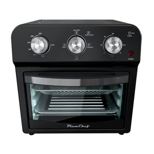 English Elm 12.5 Quart Stainless Steel Air Fryer Oven with 7 Functions Roast Bake Grill W1002P292366