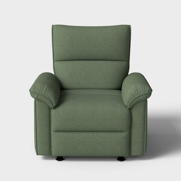 English Elm Wall Hugger Power Recliner Velvet Armchair with USB Charging for Small Spaces W1028S00064
