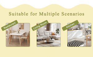 English Elm Table Set Round Tempered Glass Top Silver Legs Gray Pu Leather Chairs Modern Dining White W1151S01785