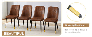 English Elm Table and Chair Set Round Walnut Top with Hourglass Base for Compact Dining Spaces W1151S03549