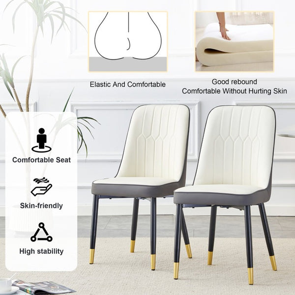 English Elm Table and Chair Set Marble Glass Top Gold Leg Modern Dining for Four W1151S04232