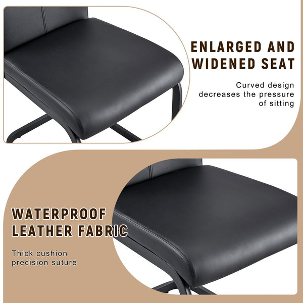 English Elm Table and Chair Set Seats Six with Built-in Shelf Black Grain Mdf and Pu Cushioned W1151S04247