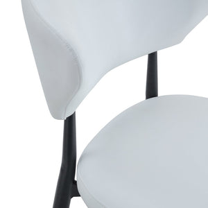 English Elm Table and Chair Set 42 Inch Round Mdf Dining with Tempered Glass and Ergonomic Seats White White W1151S04515