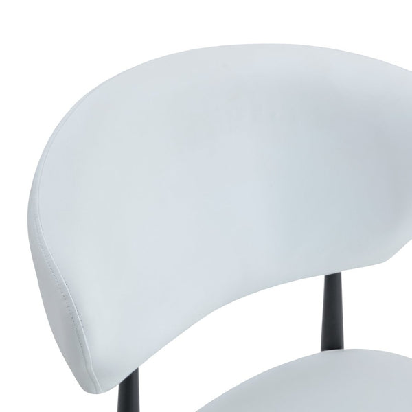 English Elm Table and Chair Set 42 Inch Round Mdf Dining with Tempered Glass and Ergonomic Seats White White W1151S04515