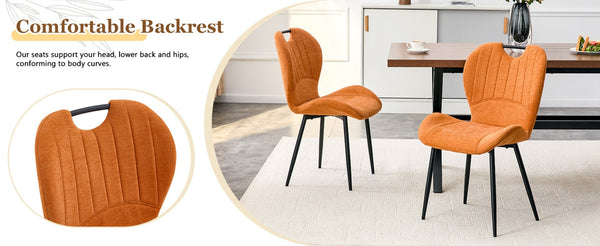 English Elm Table Set Square Tempered Glass Top with Four Upholstered Chairs Modern Dining Room W1151S04958