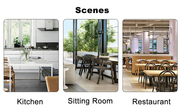 English Elm Table and Chair Set Seats Four with Mdf Wood Top Black Metal Legs Industrial Style W1151S04971
