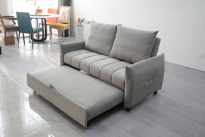 English Elm Affordable Velvet Pull-out Sleeper Sofa with Usb Port for Guest Rooms W1183P428441