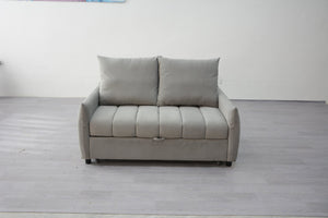English Elm Affordable Velvet Pull-out Sleeper Sofa with Usb Port for Guest Rooms W1183P428441