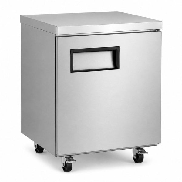English Elm Commercial Undercounter Worktop Freezer Stainless Steel Digital Control for Restaurants W1192P485821