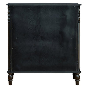 English Elm Farmhouse Four Drawer Chest with Pine Legs Oak Veneer Top Narrow Bedroom Storage Colorful W1202P484708