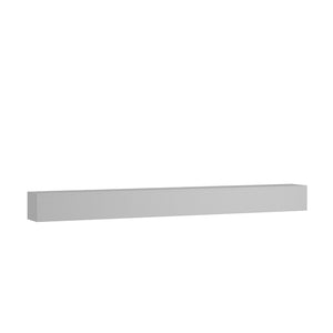 English Elm Floating Wall Mounted Tv Stand with Rgb Led Backlighting for Large Screen Living Rooms White W1321P511654