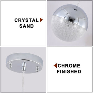English Elm Pendant Globe Lights Set of Three Matte Metal Mid-Century Dimmable Kitchen Island W1340102276