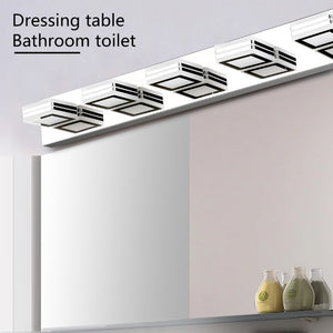 English Elm New 5 Head Chrome Vanity Light Bar 32 Inch LED Bathroom Mirror Fixture Slim W1340103888