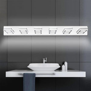 English Elm Led Vanity Light Six Globe Chrome Bar Fixture Bathroom Mirror Bright Modern W1340103890