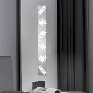 English Elm Led Vanity Light Six Globe Chrome Bar Fixture Bathroom Mirror Bright Modern W1340103890