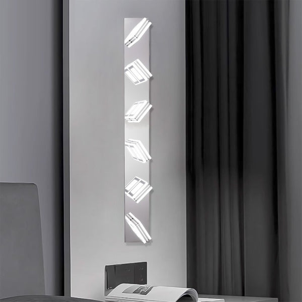 English Elm Led Vanity Light Six Globe Chrome Bar Fixture Bathroom Mirror Bright Modern W1340103890