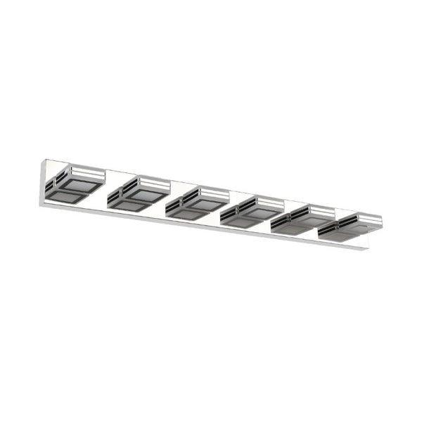 English Elm Led Vanity Light Six Globe Chrome Bar Fixture Bathroom Mirror Bright Modern W1340103890