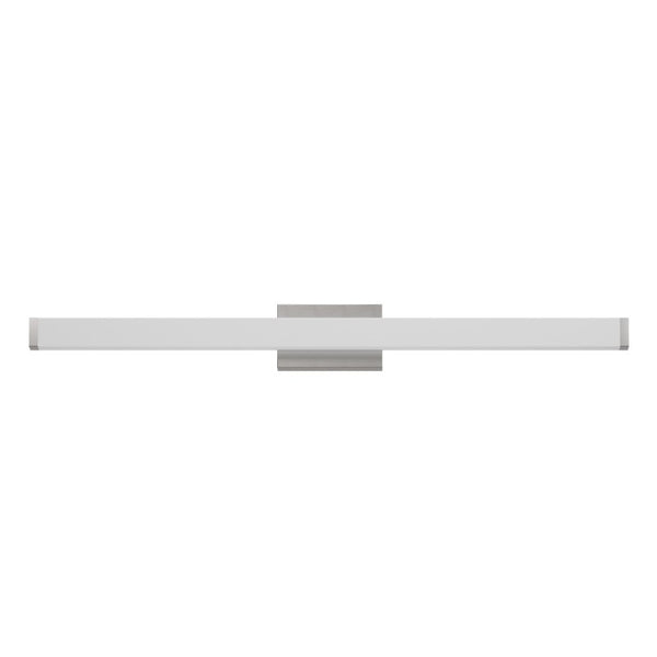 English Elm Bathroom Vanity Bar Light Brushed Nickel 41 Inch LED Cool White Modern Mirror Fixture W1340P328804
