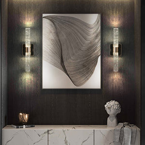 English Elm (same Gold Plated Crystal Bubble 2-light Wall Sconce for Bathroom Bedroom Hallway Glam W1340P339585