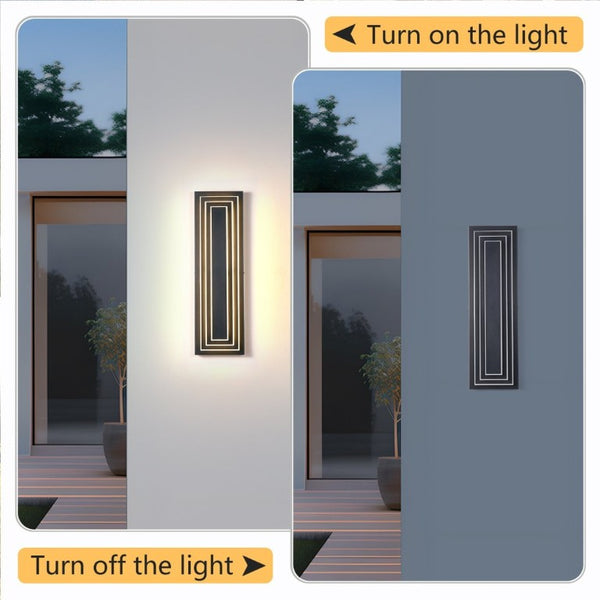 English Elm Wall Sconce Outdoor Matte Black Three Tier LED Hardwired Porch Entryway Light W1340P379241