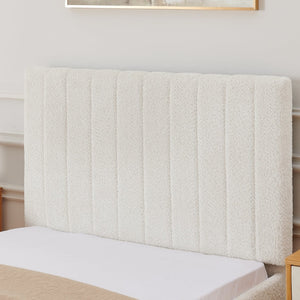 English Elm Twin Chenille Upholstered Daybed with Pull Out Trundle for Compact Guest Bedroom Beige W1413S00205