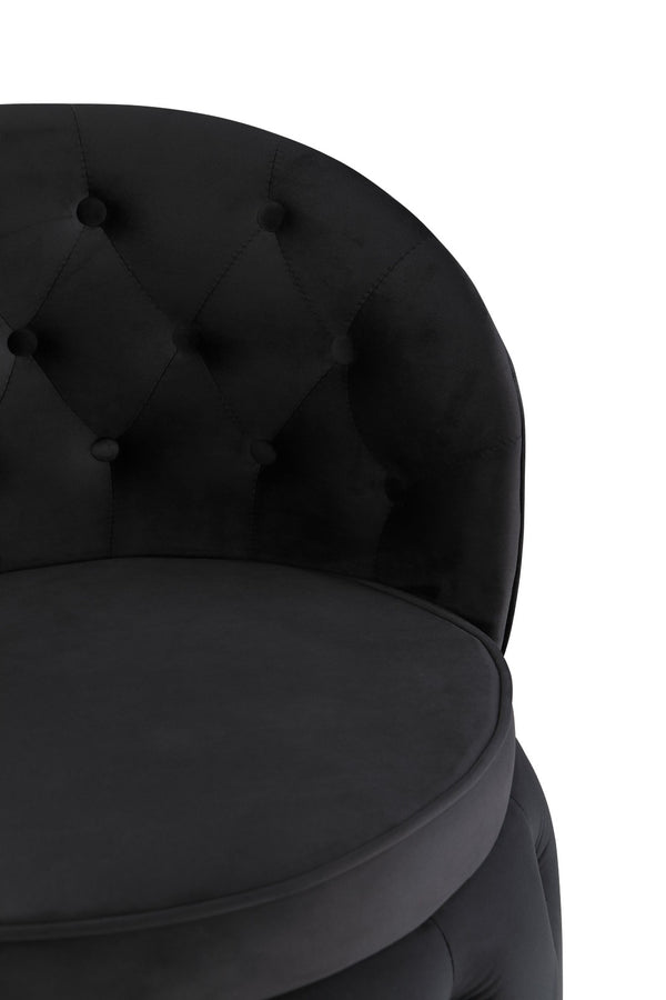 English Elm 360 Swivel Velvet Barrel Chair with Hidden Storage for Living Room or Bedroom W1420P198927