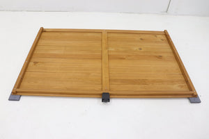 English Elm Base Plate Assembly Solid Wood Replacement Floor for Large Dog Villa Kennel 42.3 L x 30.7 W x 1.6 H W1431130407