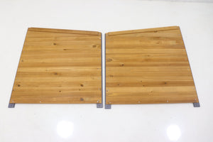 English Elm Side Panel Replacement Board Solid Wood Kennel Component for Large Dog Villa Builds W1431130409