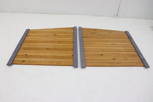 English Elm Side Panel Replacement Board Solid Wood Kennel Component for Large Dog Villa Builds W1431130409