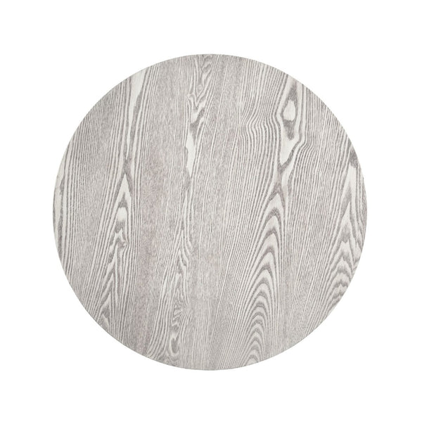 English Elm 31.5 Inch Round Lift Top Coffee Table Fluted Wood Veneer Storage Living Room Accent W1435P457779