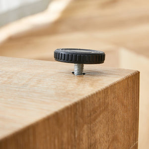 English Elm Elevate Any Room with a Compact Mdf Side Table Featuring Natural Wood Grain Finish W1512P502977