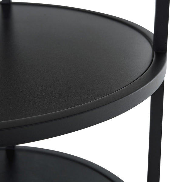 English Elm A Round Marble Patterned Dining Table with Matte Hourglass Base Seats Six People W1512P508623