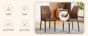 English Elm Set of 3 Shell Back Dining Chairs Ergonomic Tech Fabric Seat Coastal Style W1512P525757