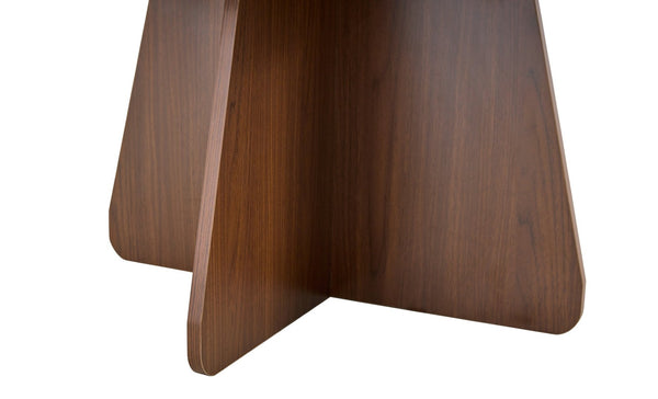 English Elm Retro-style Round Nesting Tables Mid-century Crisscross Legs Mdf Living Room Set Walnut W1512P537588