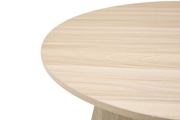 English Elm Retro-style Round Nesting Tables Mid-century Crisscross Legs Mdf Living Room Set Natural W1512P537604