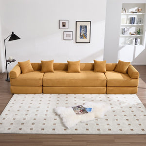English Elm United We Win Corduroy Convertible Sofa Bed with Memory Foam Fill for Compact Living W1568P372050