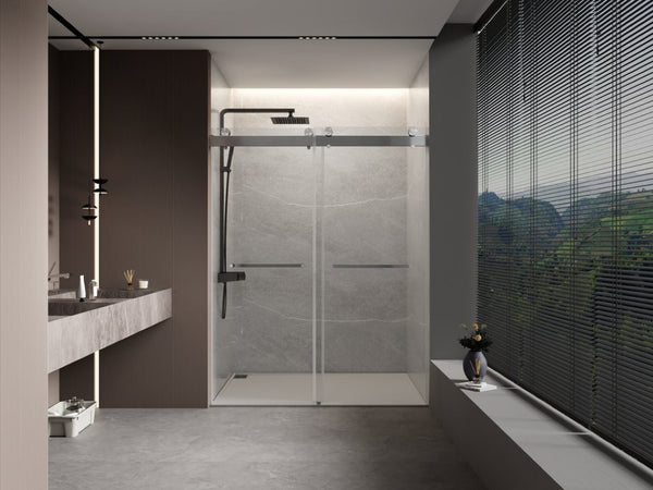 English Elm Door Seal Strip Bubble Profile Adhesive Shower Barrier Fits Straight and Curved Doors Plastic W1573P143951