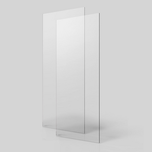 English Elm Glass Shower Panel Ultra Clear Tempered 8mm Safety Easy Clean Frameless Enclosure W1573P232545