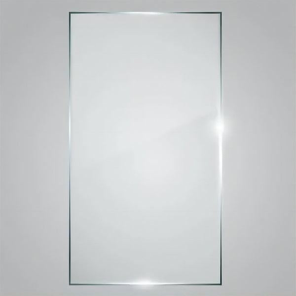 English Elm Glass Shower Panel Ultra Clear Tempered 8mm Safety Easy Clean Frameless Enclosure W1573P232545
