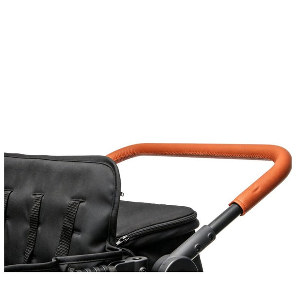 English Elm Wogan Four Seat Stroller with Reinforced Frame All Terrain Wheels and Safety Harness Black W1578P515534