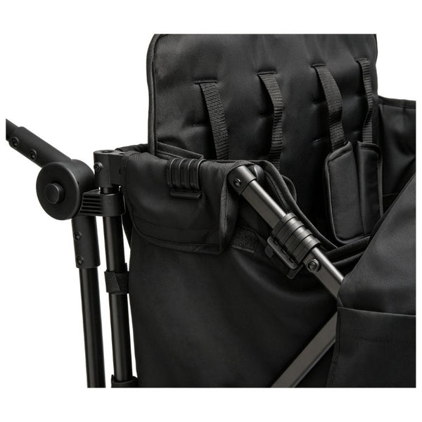English Elm Wogan Four Seat Stroller with Reinforced Frame All Terrain Wheels and Safety Harness Black W1578P515534